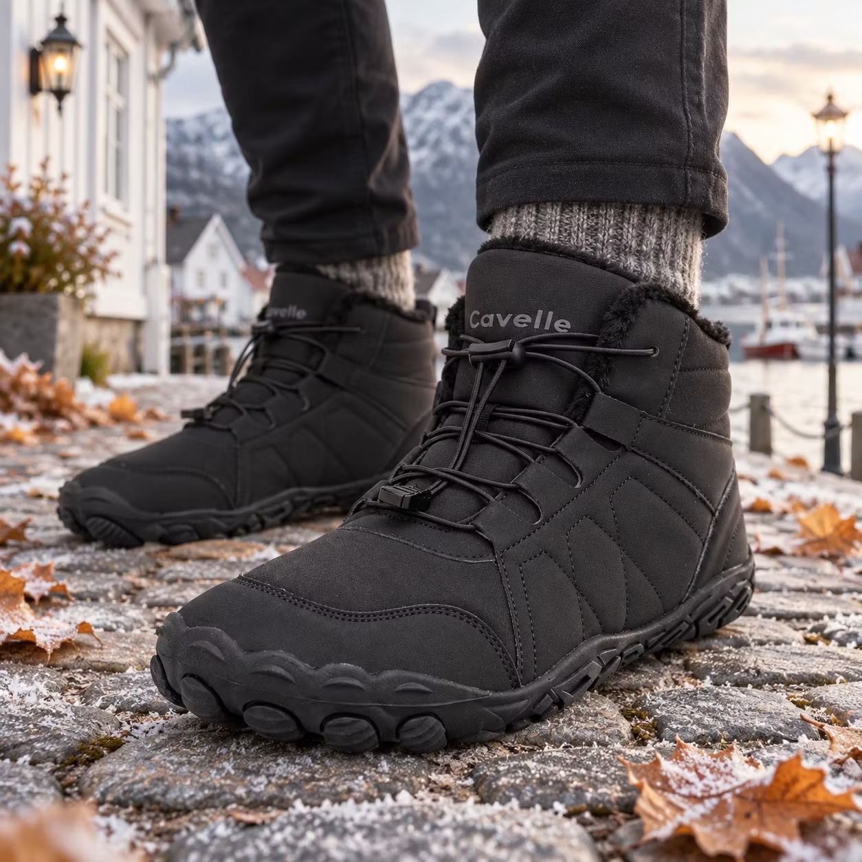 Fotproffsen barfotaskor utomhus
