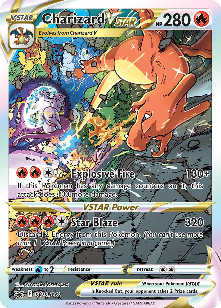 Charizard VSTAR enkeltkort